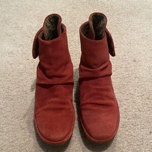 Fly London wedge ankle boots